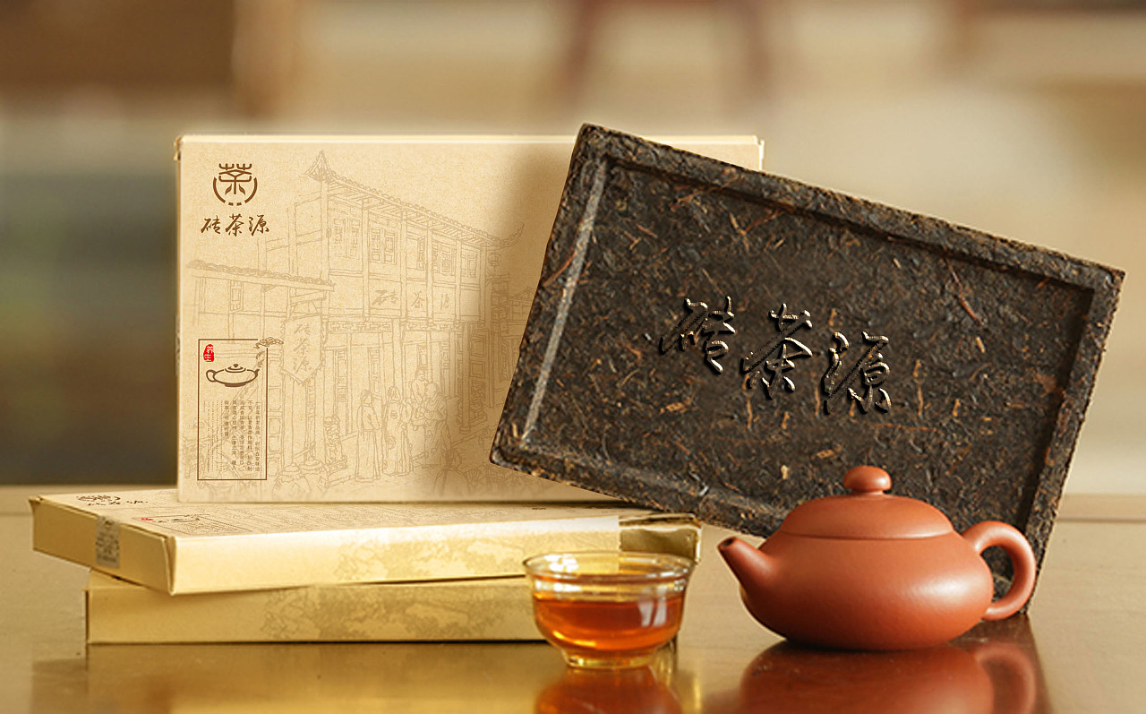 2011安化黑茶金花茯砖(黑茶-开汤（2011年）金花MM茯砖)